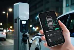 BMS系统中使用的低功耗蓝牙模组特写，实现实时数据传输与监控